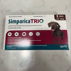 Flea and Tick Control for 88-132 Lbs X Large Dogs